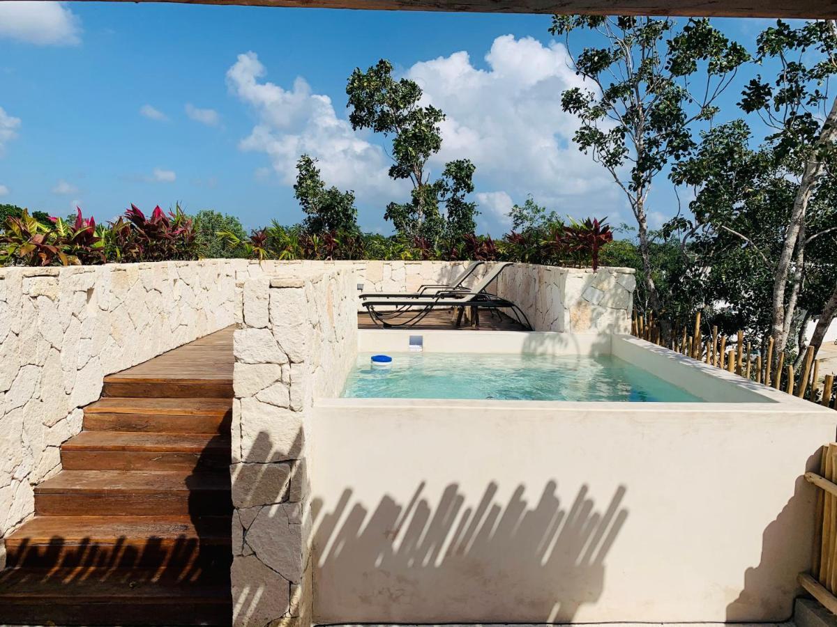 Vida Jungle Boho Apart 9 With Special Fee To Access Hotel Bardo トゥルム エクステリア 写真