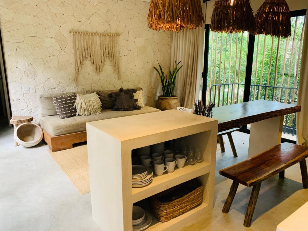 Vida Jungle Boho Apart 9 With Special Fee To Access Hotel Bardo トゥルム エクステリア 写真