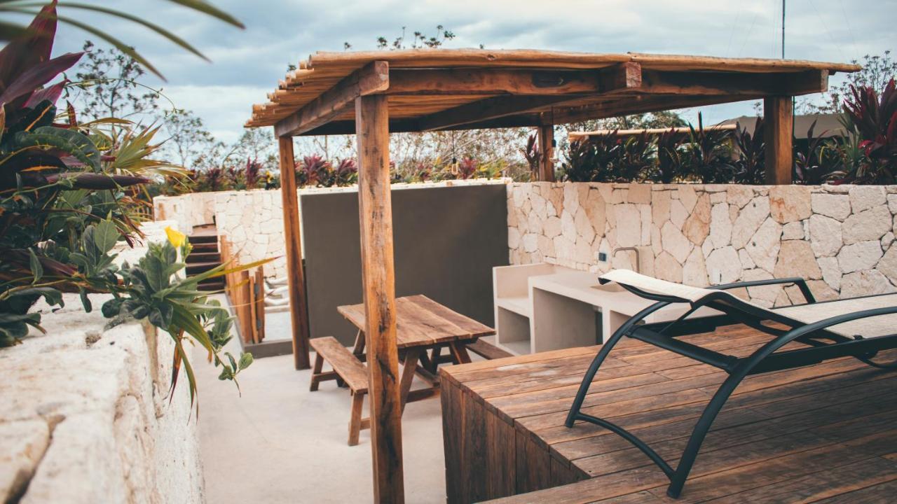 Vida Jungle Boho Apart 9 With Special Fee To Access Hotel Bardo トゥルム エクステリア 写真