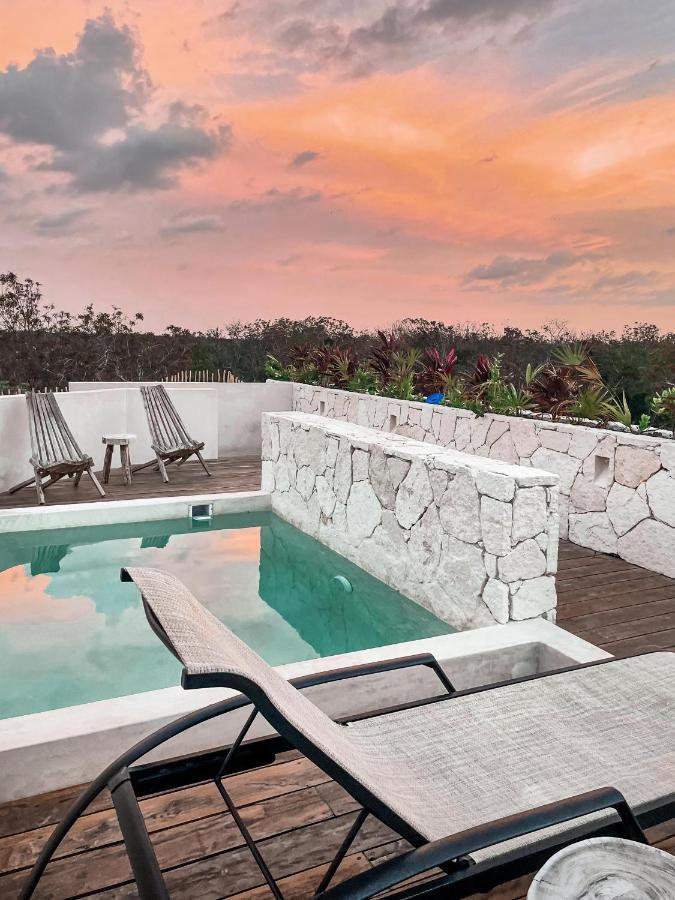 Vida Jungle Boho Apart 9 With Special Fee To Access Hotel Bardo トゥルム エクステリア 写真